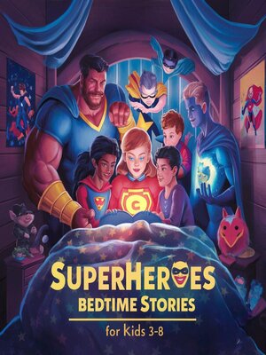 cover image of 20 Superheroes Bedtime Stories For Kids Age 3-8